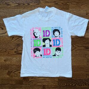 Vintage One Direction T-shirt size child large